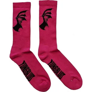 Pánské ponožky Yungblud Ponožky Life on Mars Tour Pink 40-45