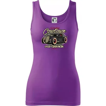 Dámské tričko Legendary old car - Dámské tílko - M ( Fialová )