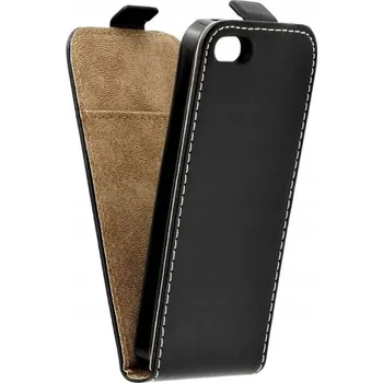 Pouzdro na mobilní telefon Pouzdro s klopou Flex Cases pro Apple iPhone 5, iPhone 5S, iPhone SE, černé