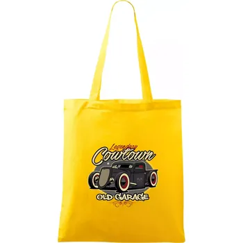 Legendary old car - Taška bavlněná - 42 x 38 cm ( Žlutá )