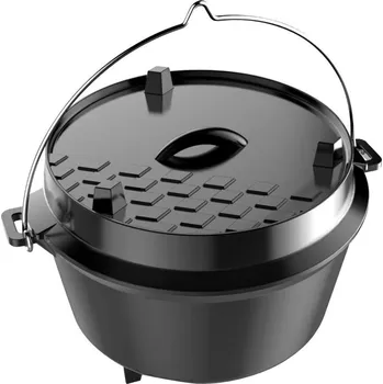 Hrnec Tepro Dutch Oven L Litinový kotlík s víkem, 12 l 8233N
