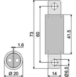 Pojistka vysokonapěťová 125A