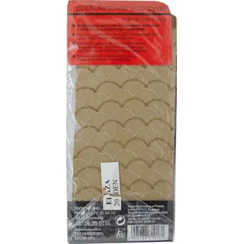 Dámské punčochy Vzorované podkolenky Eliza 20 DEN béžové, univerzální velikost