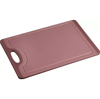 Kuchyňské prkénko KESPER Krájecí prkénko s protiskluzovou úpravou, výška: 8 mm, délka: 295 mm, červené