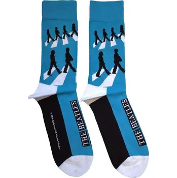 Pánské ponožky The Beatles Ponožky Abbey Road Silhouettes Repeat Blue 40-45