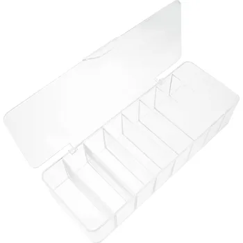 Úložný box PRŮHLEDNÝ Drátěný POUZDRO pro správu kabelů