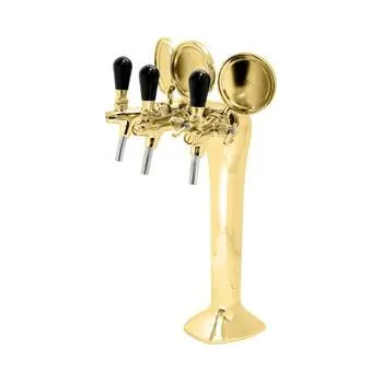 Příslušenství pro výčepní zařízení Stojan kovový 3xkoh.zlatý