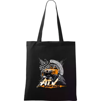 ATV extreme championship - Taška bavlněná - 42 x 38 cm ( Černá )