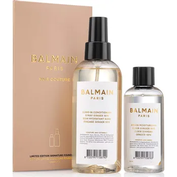 Kosmetická sada Balmain Hair Signature Foundation Ginger, limitovaná edice pro lesk a hydrataci
