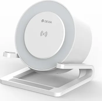 Bluetooth reproduktor Devia Bluetooth reproduktor I-M3 s vestavěnou 15W indukční nabíječkou a lampičkou