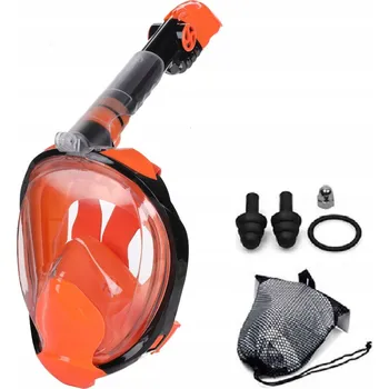 Potápěčská maska Potápěčské Brýle na potápění a šnorchlování, celoobličejová, profesionální OceanX L/XL