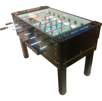 Stolní fotbal Stolní fotbal Sardi Premier League 5ft s osvětlením, vrchním sklem, mincovníkem, nepretáčavý brankář