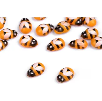 Samolepicí dřevěná včela hořčicová 25 ks