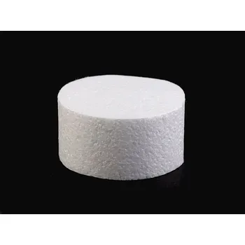 Dortový korpus / podstavec Ø10 cm polystyren bílá 1 ks
