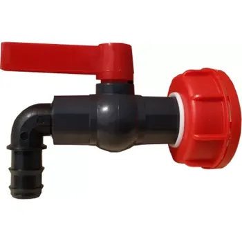 KOHOUT PLASTOVÝ DN50 MM S REDUKCÍ NA HADICI 3/4\" (303)