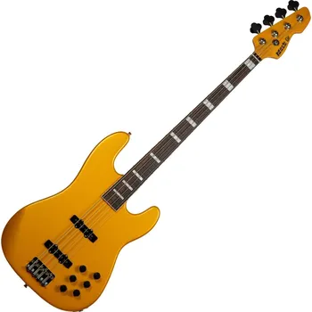 Baskytara Markbass GV 4 GLOXY CR RW Metallic Yellow Elektrická baskytara