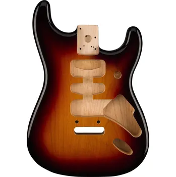 Příslušenství pro strunný nástroj Fender Deluxe Series Stratocaster HSH 3-Color Sunburst Kytarové tělo