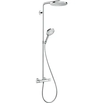 Sprchový set Sprchový systém Hansgrohe Raindance S s termostatickou baterií chrom 28825000