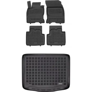 autokoberec Gumová sada autokoberců a rohože do kufru Ford Kuga III od 2019 Hybrid Plug-In