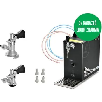 Výčepní pípa PYGMY 25/K Limited edition new Green Line, bajonet, plochý