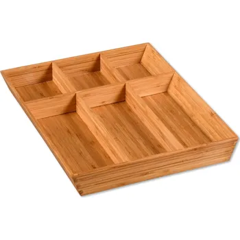 Příborník do zásuvky Kesper Příborník, 6 přihrádek, 35 x 43 x 5 cm, bambus 58088