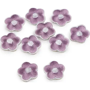 Nášivka Nažehlovačka květ, barva 4 fialová lila