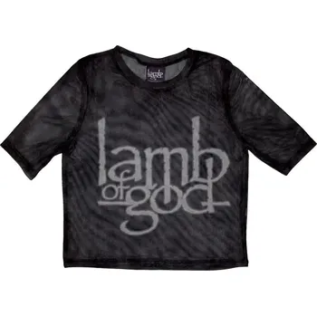 Lamb Of God Logo Black M Dámské Tričko