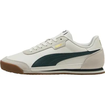 Pánské tenisky Pánská vycházková obuv Puma TURINO II OG 11 Béžová, Tmavě zelená, Žlutá, Hnědá