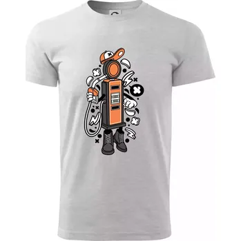 Tankman - Triko extra velké (5-8XL) - 7XL ( Světlešedý Melír )