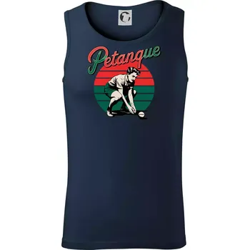 Petanque žena - Tílko pánské Core - 2XL ( Námořní modrá (velmi tmavá - téměř černá) )