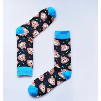 Pánské ponožky Pánské vtipné ponožky modrá