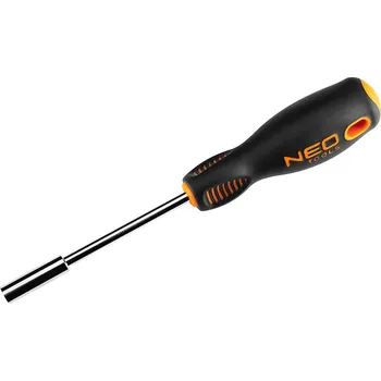 Šroubovák NEO TOOLS 06-074 magnetický držák bitů 1/4" s rukojetí