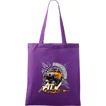 ATV extreme championship - Taška bavlněná - 42 x 38 cm ( Fialová )