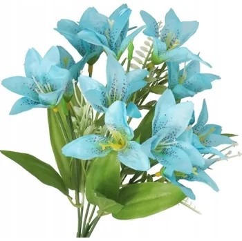 umělá květina UMĚLÉ KVĚTY VĚTVIČKY ROSTLINY LILIE JAKO ŽIVÉ