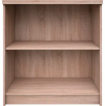 Knihovna Tempo Kondela Regál otevřený nízký 80, dub sonoma, TOPTY TYP 28