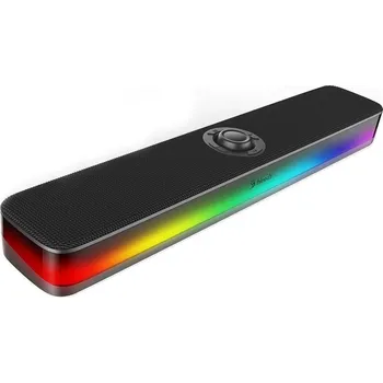 A4Tech Bloody S10, podsvícený herní soundbar, BT + USB, černý