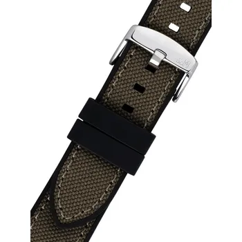 Řemínek na hodinky Textilní řemínek Morellato Stintino 6082E35.128 M, hnědý