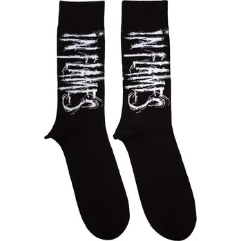 In Flames Logo Black 40-45 Ponožky