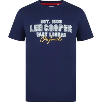 Pánské tričko Lee Cooper Cooper pánské tričko Navy M