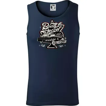 Built for speed - Tílko pánské Core - 2XL ( Námořní modrá (velmi tmavá - téměř černá) )