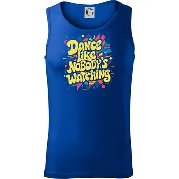 90s Dance like nobody watching - Tílko pánské Core - 2XL ( Královská modrá )