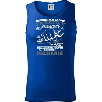 Mechanik zkratky - Tílko pánské Core - XL ( Královská modrá )