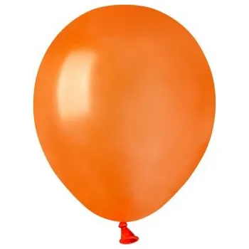 Balónek Balónek metal 13cm/5" #031 oranžový (100ks/bal)