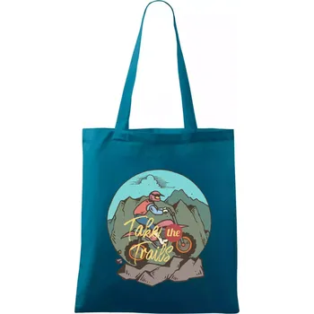 Offroad Moto - Taška bavlněná - 42 x 38 cm ( Petrolejová )