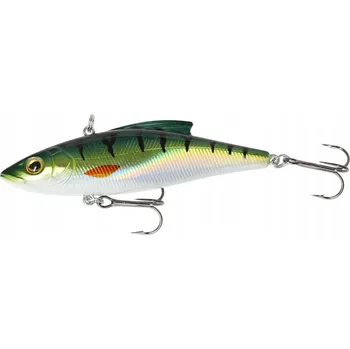 Umělá nástraha Mikado wobler Fishunter Magnat 9 cm Okoun přírodní