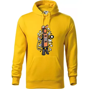 Pánská mikina Tankman - Mikina pánská Cape s kapucí - 2XL ( Žlutá )