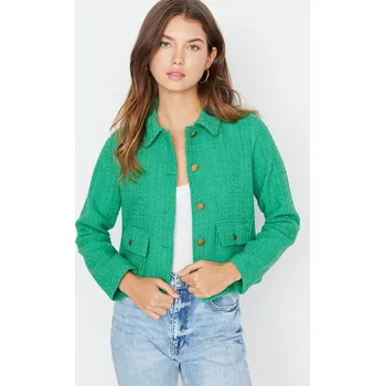 Dámské sako Zelené dámské sako Trendyol - Dámské Trendyol zelená 1996166