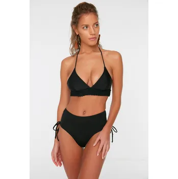 Dámské plavky Dámské plavky spodní díl Trendyol TBESS20BA0240/BLACK Trendyol černá 1065544