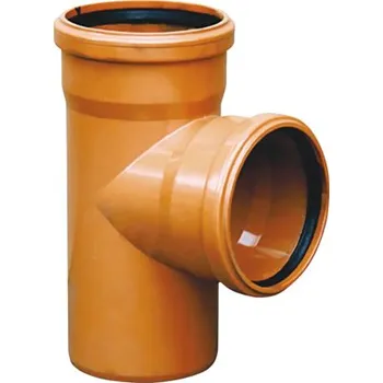 Kanalizační potrubí KG odbočka 87° DN110x110