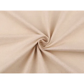 Úplet / imitace broušené kůže béžová světlá 1 m